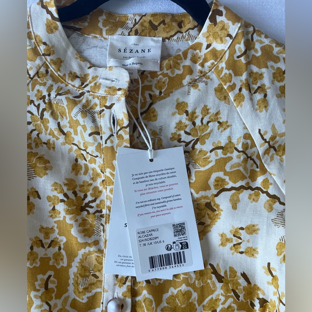 NWT Sézane Caprice Dress - Picture 5 of 6